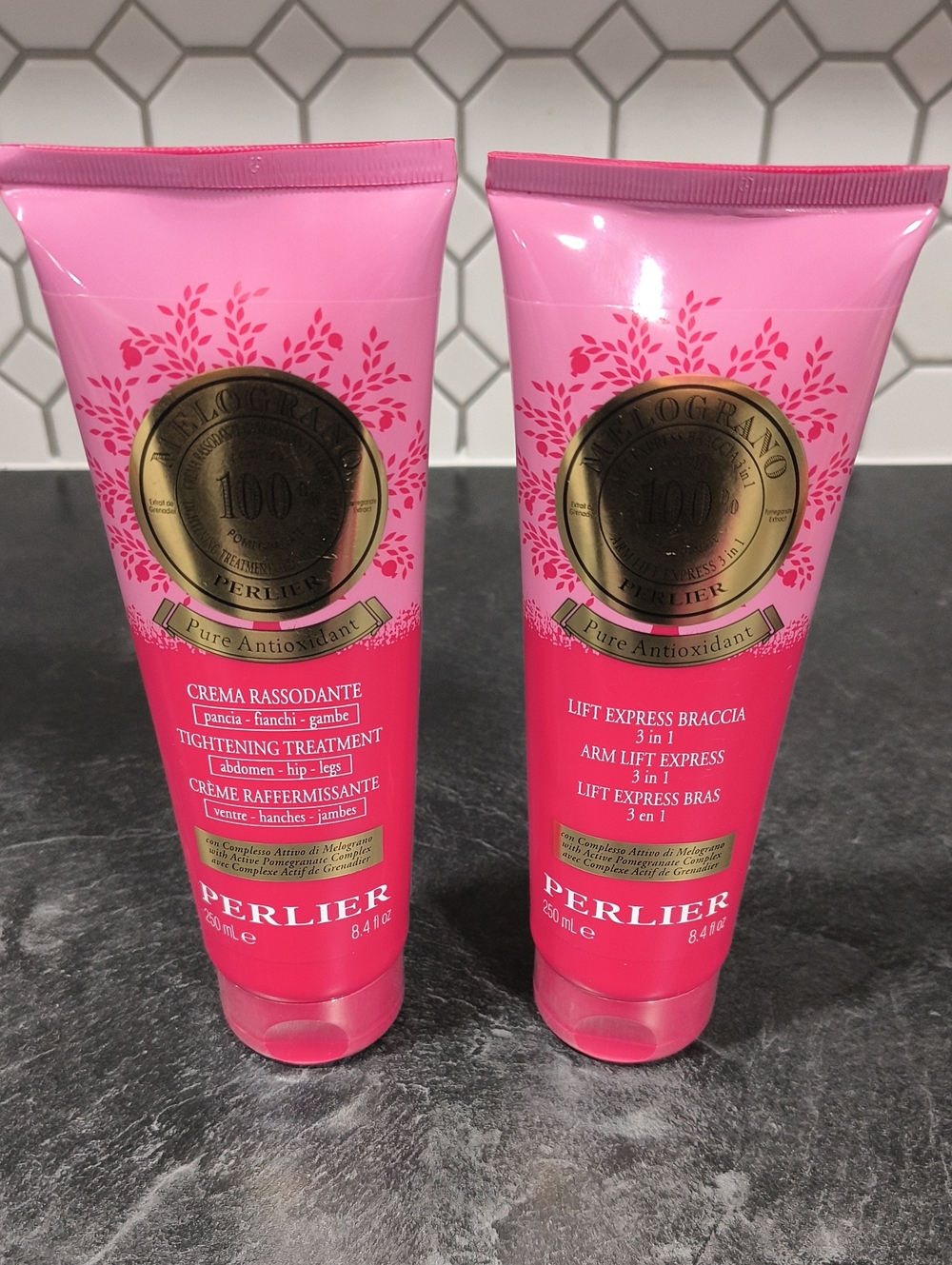 Perlier Body Firming Treatment Pink Body Treatment 2-Piece Bundle Set NWT Sealed